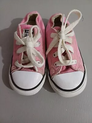 Pink Infant Size 7 Converse • £0.99