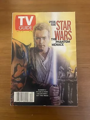 TV Guide Magazine May 15th 1999 Star Wars Obi Wan Kenobi • $6