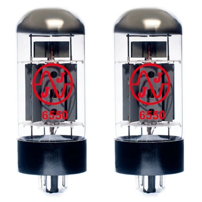 £137 • Buy 6550 Valve JJ Matched Pair TESTED NEW (2 X 6550)
