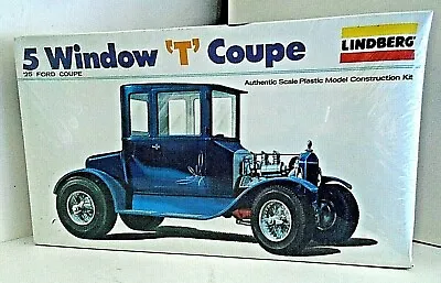 Vintage LindBerg 5 Window 'T' Coupe Model Kit No.2101 - 1/32 - M/B Ex Shop Stock • £34.95