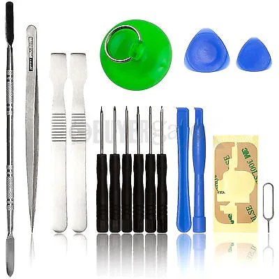 New Repair Opening Tools Kit Set For IPhone Samsung HTC Nokia IPad Tablet LG • £4.25