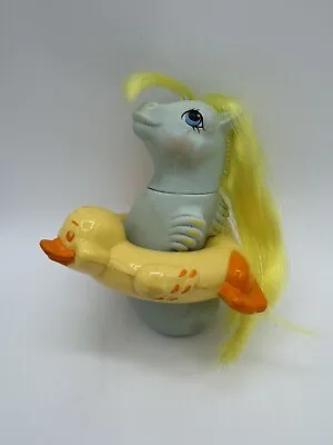 Vintage My Little Pony G1 Baby Sea Pony Tiny Bubbles With Float • $28