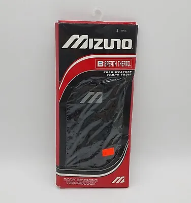 Mizuno Men's Golf Gloves Small Black Cold Weather Breath Thermo Temps Froid NEW • $17.95