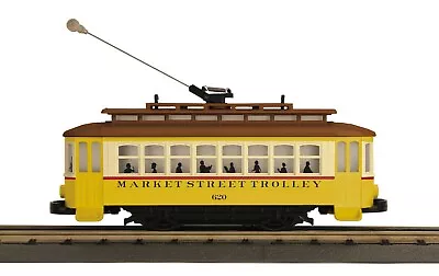 Mth 30-5201    Market  Street Trolley  Bump N Go   New 2/14/2022  Lot # 22827 • $89.95