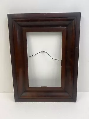 Antique Picture Frame Ogee Deep Vintage Victorian Wall Mount FITS 10 X 17 Oak • $79.99