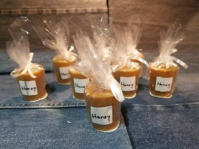 100% Pure Beeswax Votive Candles With Cotton Wix 8 Pack • $21