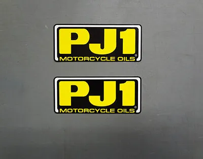 2x PJ1 Motorcycle Oils Decals Sticker Graphic Ducati Motocross Suzuki Racing VMX • $44.99