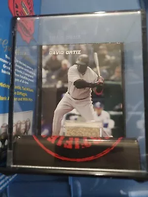 ⚾️authentic Mounted Memories David Ortiz Game Used Infield Dirt Display Case Nip • $24