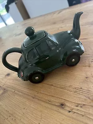 Price Kensington Pottery Green Car Tea Pot British Racing Green • £7.50