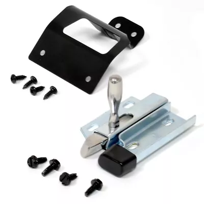 65-66 Ford Mustang Fastback Fold Down Rear Seat Latch & Cover Set W/ Handle • $83.20