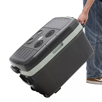 45L Portable Electronic Car Refrigerator Camping Fridge Freezer 0℃ + Heating 65℃ • £119.95