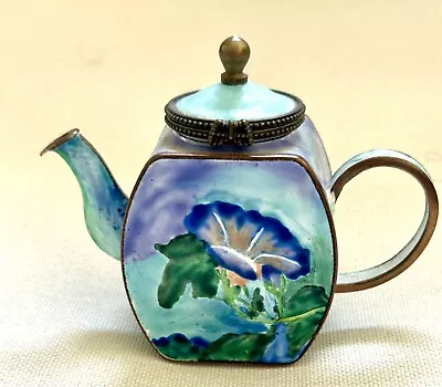 Kelvin Chen 2001 Beautiful FMiniature Teapot #480 W/ Certificate Of Authenticity • $9.99