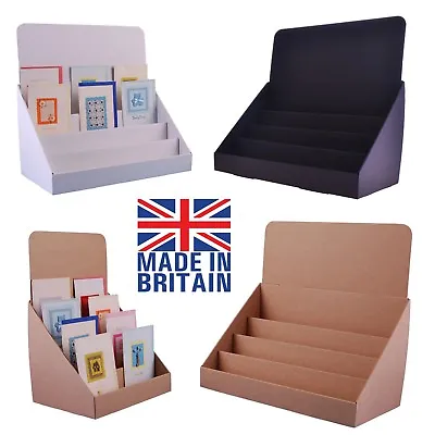 £18.96 • Buy Stand-Store Cardboard Counter Top Display Stands - Range Of Colours & Sizes