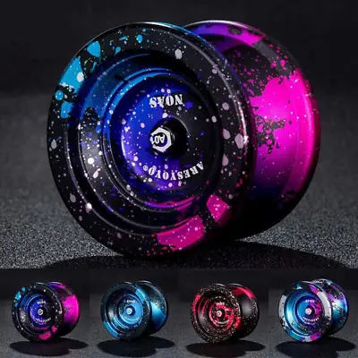 Metal Alloy Aluminum Yoyo Professional With 10 Ball Kk Bearing High Speed Match • £10.99