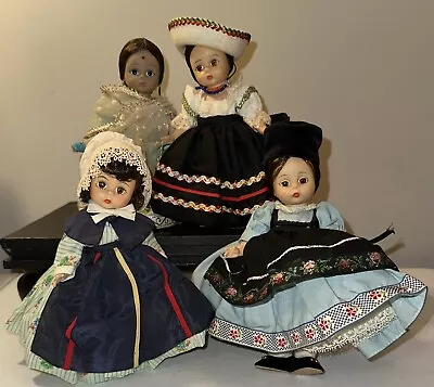 VTG International Dolls Madame Alexander 8  Mexico Canada Romania India • $15.99