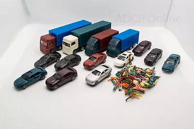 N Gauge Scenery Starter Pack! Truck Cars People Figures - Model Railway Layout • £19.99