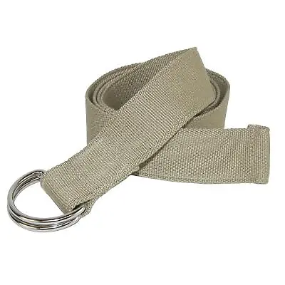 New CTM Canvas Web Belt With D Ring Buckle • $14.94