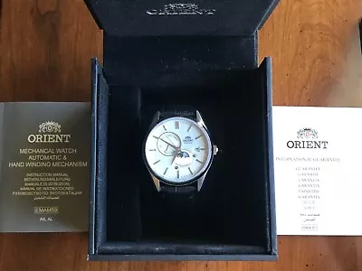 Orient Sun & Moon Men's Watch - RA-AK0310S10B • $230