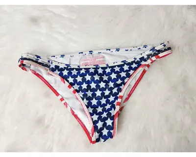 £19.15 • Buy Victorias Secret Womens Bikini Swim Bottom Multicolor Stars Stripes Swimwear M
