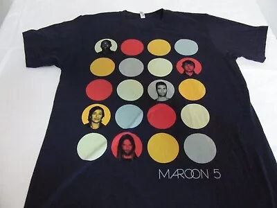 Maroon 5 Concert Band North American Tour 2013 T Shirt XL Double Sided • $20