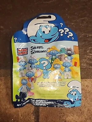 MEGA BLOKs 10757 Smurfs - Vanity Smurf (Mystery Blind Mirror) FACTORY SEALED! • $4.96