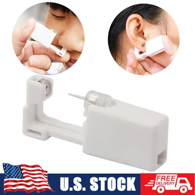 $4.99 • Buy Professional Ear Piercing Gun Nose Self Disposable Kit Tool Set Stud Navel Body