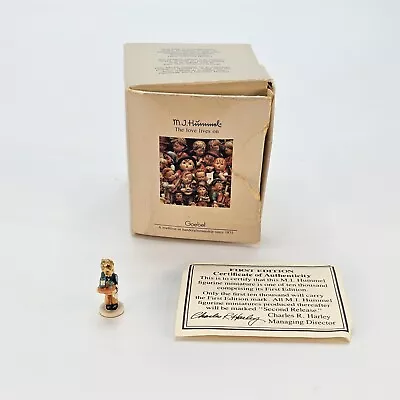 Goebel Hummel Miniatures 263-P Waiter First Edition West Germany Original Box • $19.99