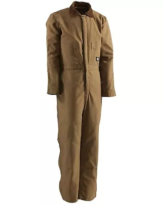 Berne Men's Heritage Insulated Coverall Small Regular Brown Duck I417BD • $60