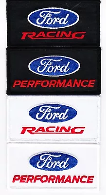 4 Ford Racing Performance Sew/iron On Patch Embroidered Shelby Cobra Mustang • $20.99