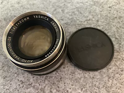 Yashica Yashinon DX 50mm F1.4 F/1.4 MF Auto Lens For M42 Screw Mount • $135