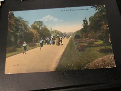 Postcard Of In Albert Park Middlesborough (unposted) • £0.99