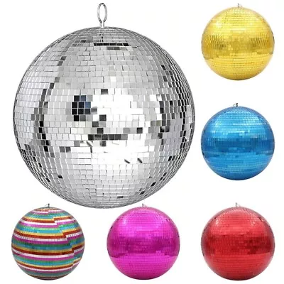 £116.90 • Buy 30cm Mirror Disco Ball Stage Light Rotating Mirror Glass Ball Big Party Decors