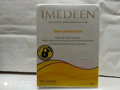 IMEDEEN TIME PERFECTION 120 Tablets 2 Months USAGE EXPIRY OCTOBER 2025 SKIN CARE • £60