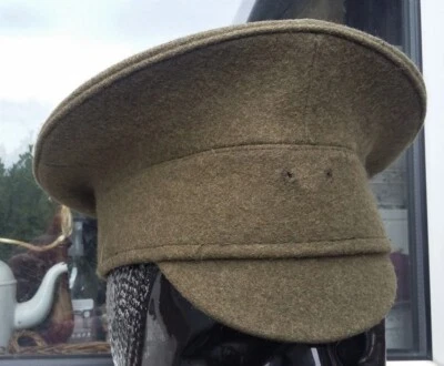 £19.99 • Buy No2 Khaki Uniform Dress Hat Army Peak Cap Royal HORSE GUARDS WW1/WW2 P 54 Cm RHG