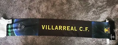 Official Uefa Champions League Villarreal C. F Football Scarf • £8.50