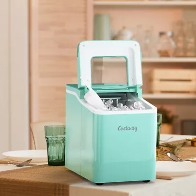 26lbs/24h Ice Maker Machine Portable Countertop Bullet LightWeight With Scoop • $111.97