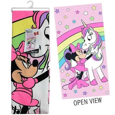 Disney Minnie Mouse Microfiber Beach Towel 27  X 54  • $16.49