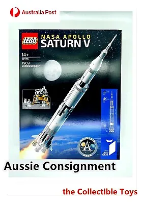 LEGO Ideas: NASA Apollo Saturn V 92176 Brand New Sealed 1969pcs • $264.99