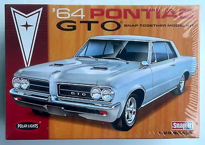 1964 Pontiac GTO Snap Together Model Kit Snapit 1/25 Polar Lights POL928/12 2014 • $65