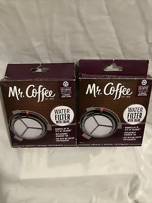 2 Mr Coffee Water Filter WF-10 WITH WATER FILTRATION DISC Free Shipping Read • $17.99