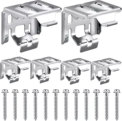 Mini Blind Brackets Bracket For Window Blinds With Screws (6) • $20.85