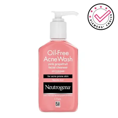 Neutrogena Oil Free Acne Grapefruit Facial Cleanser (175ml) Free Shipping • $39.75