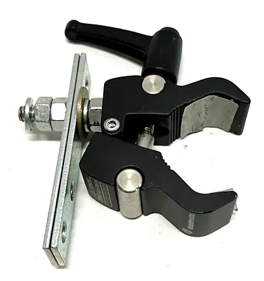 Manfrotto 386B Stainless Steel Nano Clamp Supports Up To 8lbs Of Payload - Black • $29.39