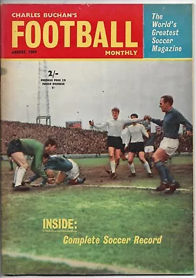 Charles Buchan's Football Monthly August-1964 • £1.50