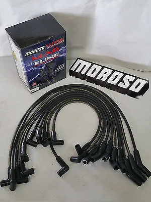 $46.90 • Buy Moroso 8mm Spark Plug Wires Ford 5.0L F-150 F-250 Bronco Mustang 9189M