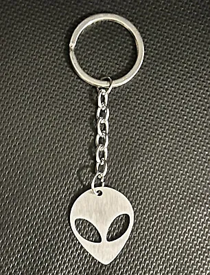 UFO Collection: Stainless Steel Alien Head Key Ring/Chain • $4.99