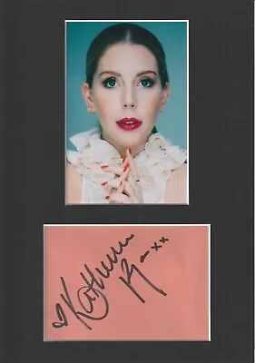 Katherine Ryan Hand Signed A4 Mount Autograph The Duchess 8 Out Of 10 Cats • £14.99