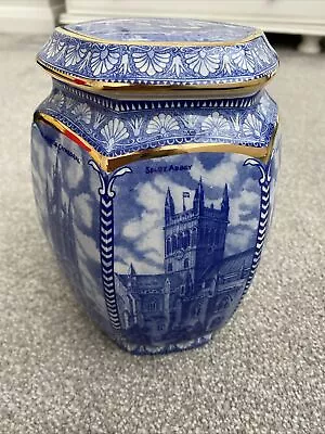 Ringtons Millennium 2000  Cathedrals Tea Caddy Biscuit Ginger Jar.  By Wade • £12