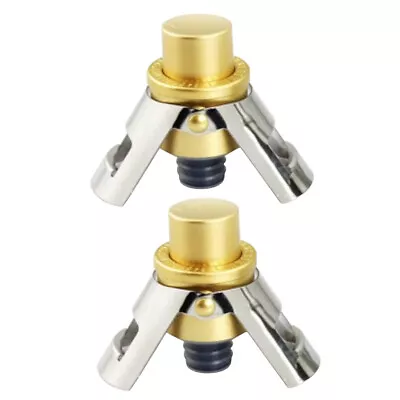 Bottle Sealer Gifts Wine Champagne Stopper With Pump Cap Cava • £7.72