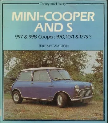 £6.76 • Buy Mini Cooper And S (Osprey Autohistory)-Jeremy Walton